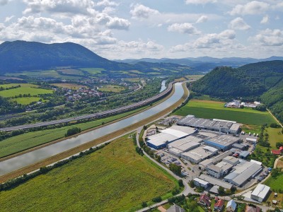 Zábery na areál IMC Slovakia